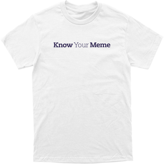 Know Your Meme Logo Tee